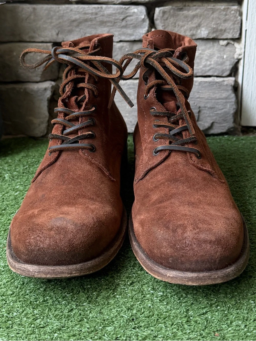 Frye suede leather